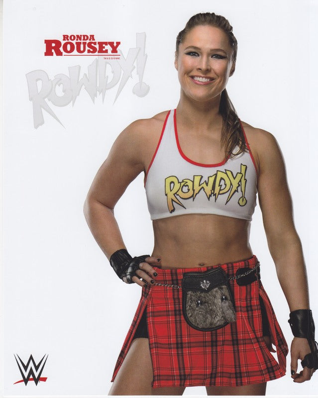 2019 Ronda Rousey WWE Promo Photo PW Catalog