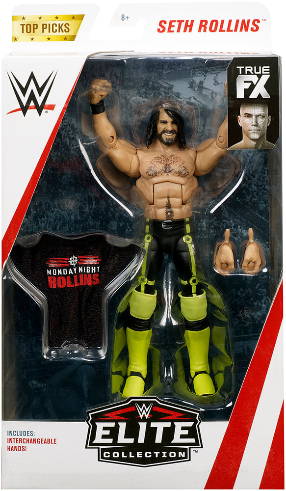 WWE Mattel Top Picks 2019 Seth Rollins Action & Toy Figures PWcatalog
