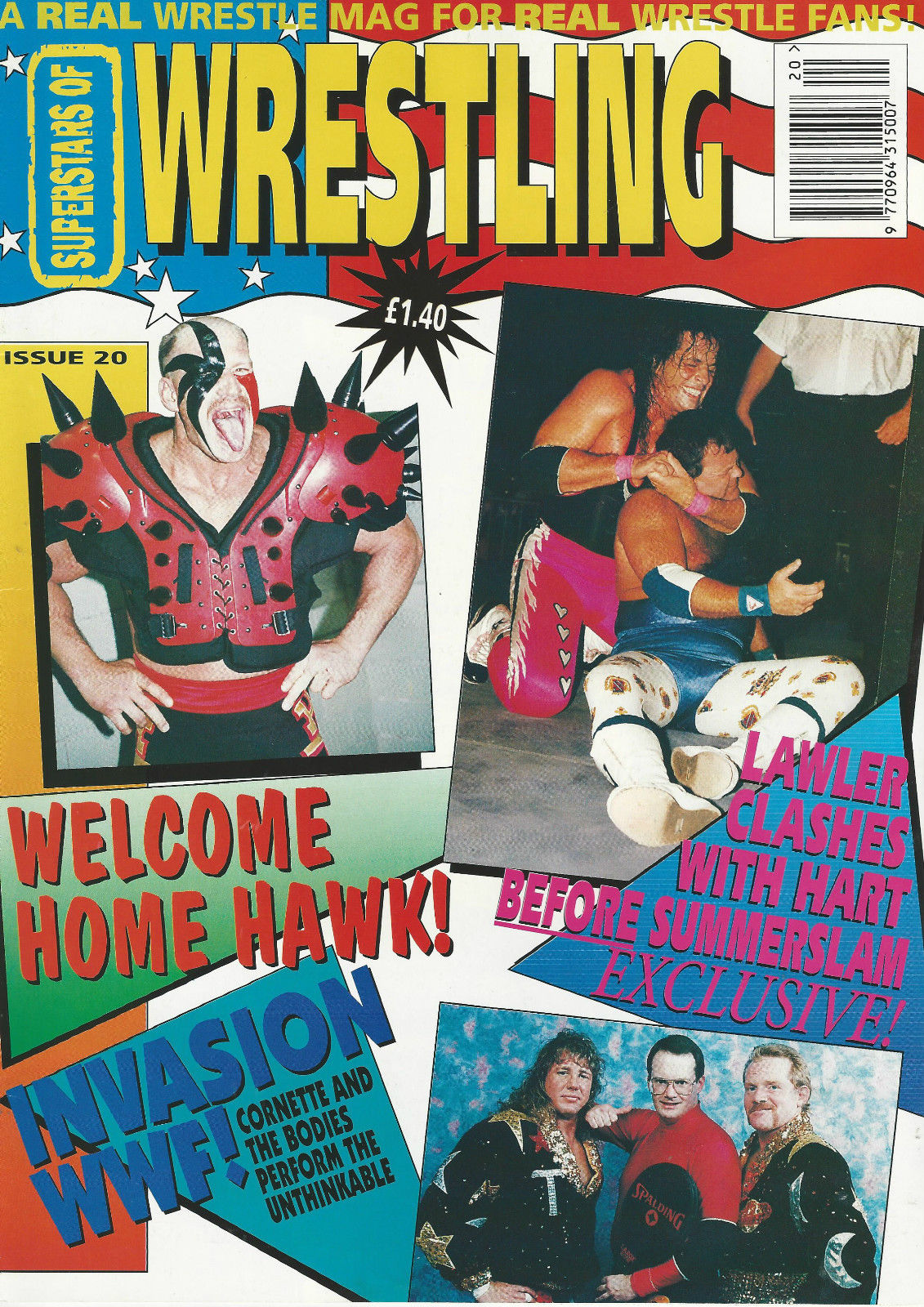 Superstars of Wrestling Volume 20 Magazine PWcatalog