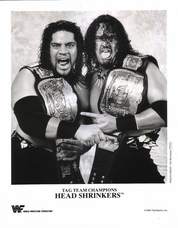 1994 WWF TAG TEAM CHAMPIONS Headshrinkers P216 b/w PW Catalog