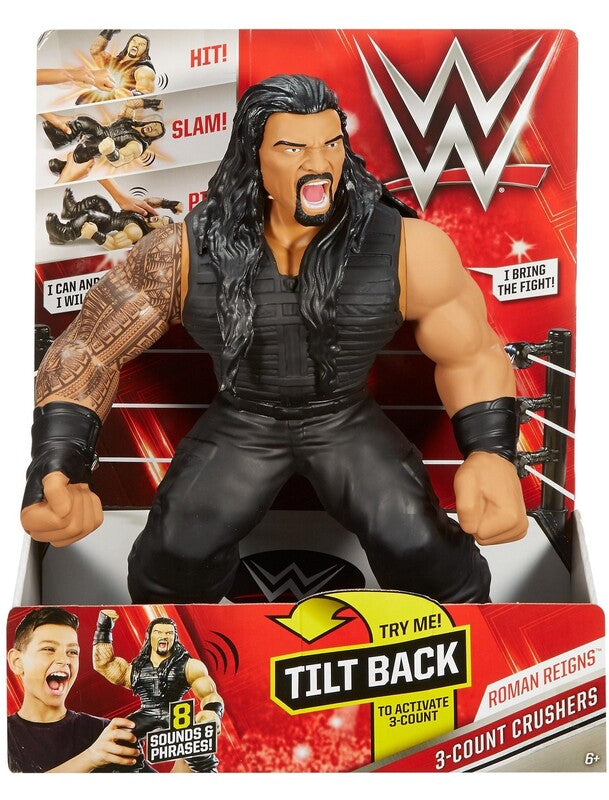 WWE Mattel 3-Count Crushers Roman Reigns Action & Toy Figures PWcatalog