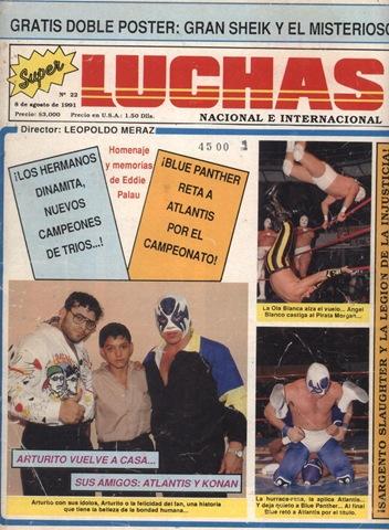Super Luchas Volume 22 Magazine PWcatalog