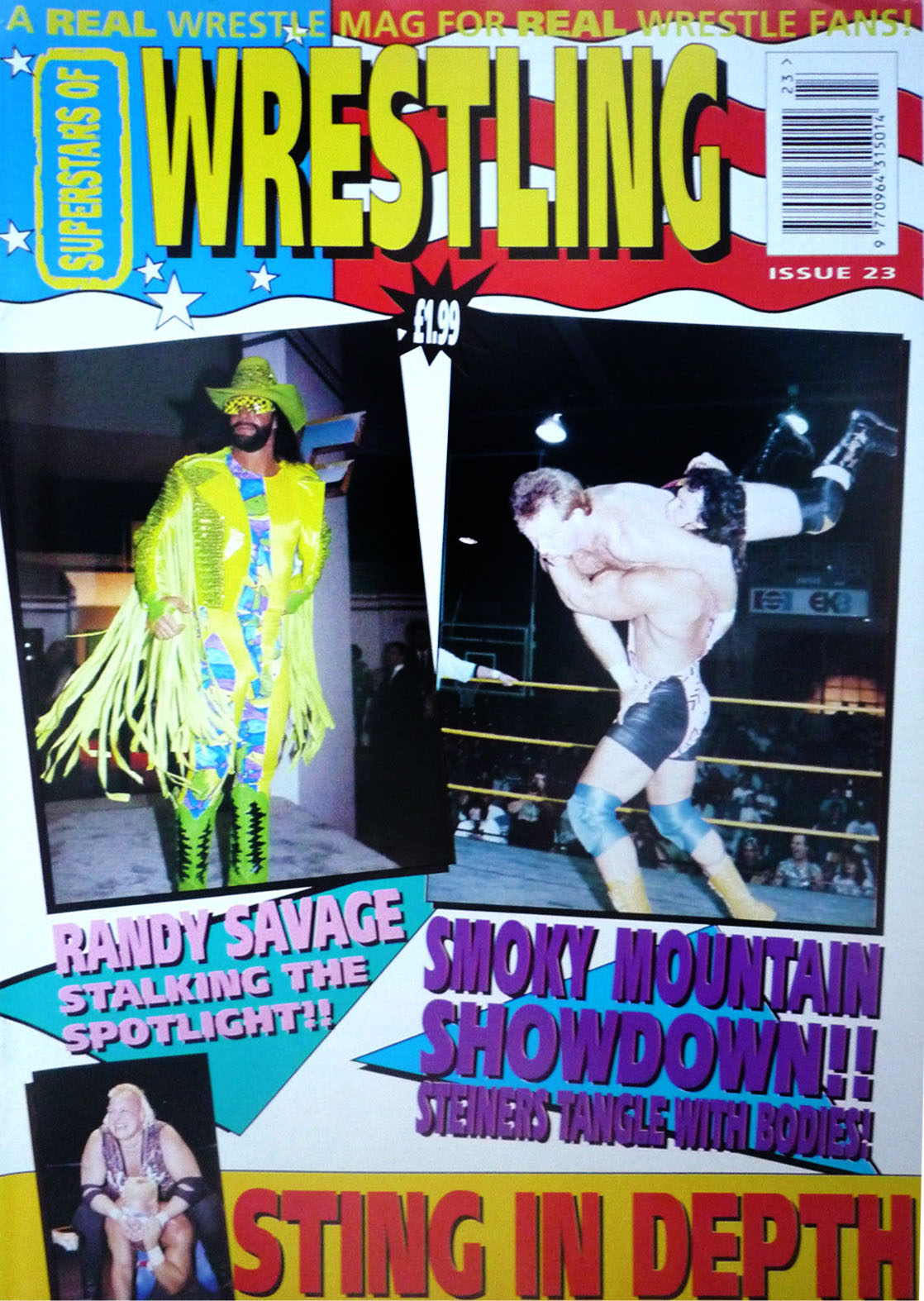 Superstars of Wrestling Volume 23 Magazine PWcatalog