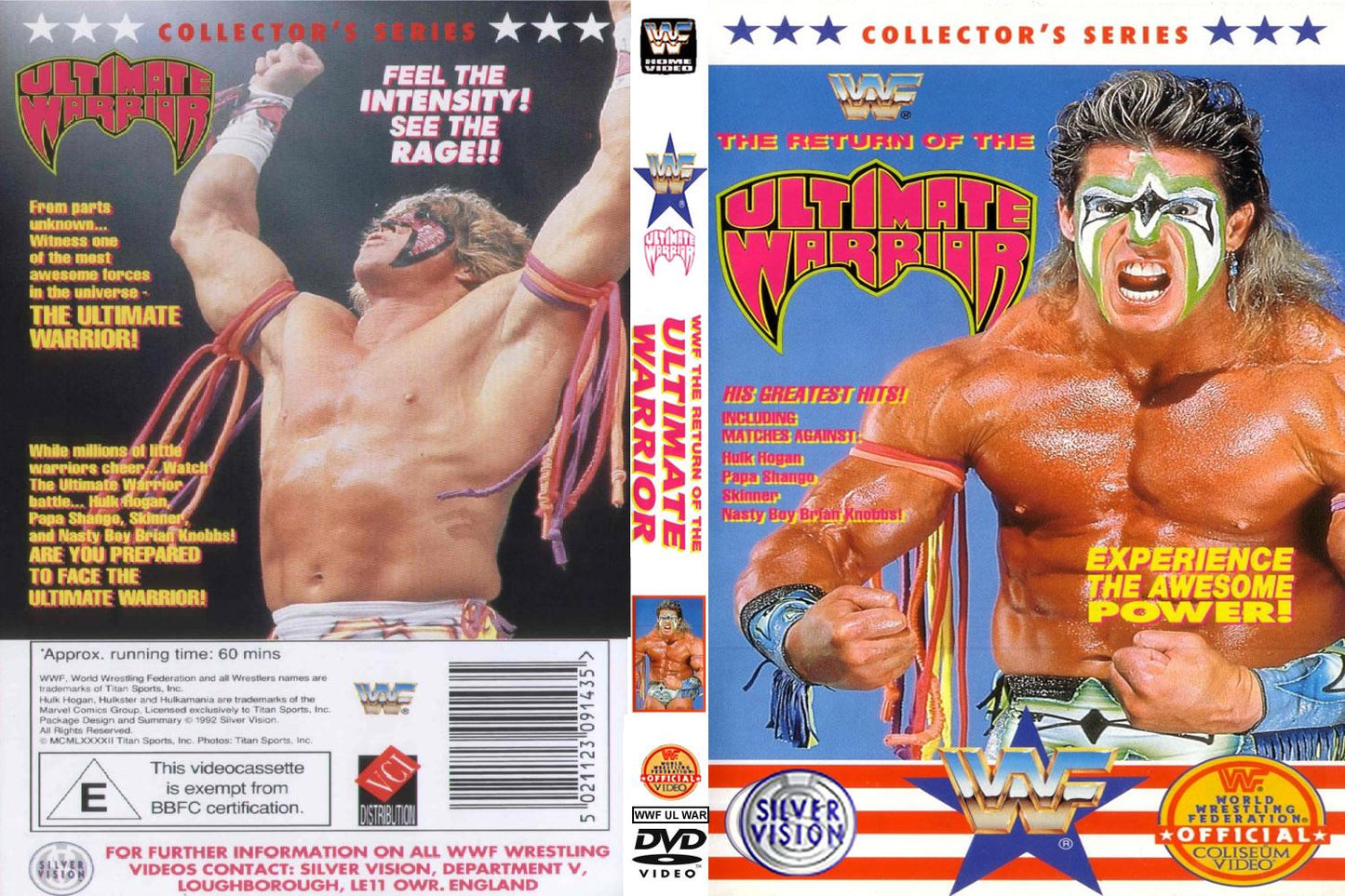 the return of the ultimate warrior DVDs & Videos Pwcatalog