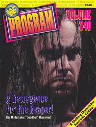 WWF Wrestling Program Volume 240 Magazine PWcatalog