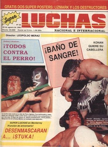 Super Luchas Volume 24 Magazine PWcatalog