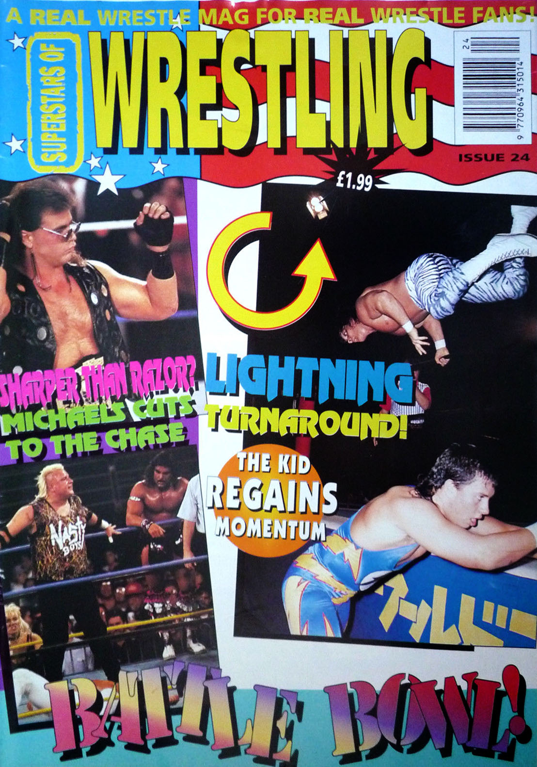 Superstars of Wrestling Volume 24 Magazine PWcatalog