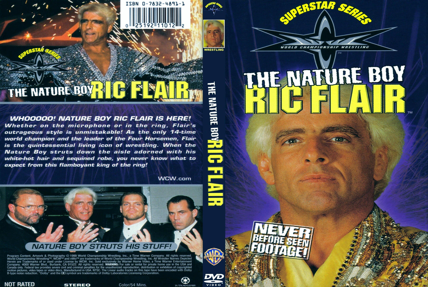 superstars series the nature boy ric flair DVDs & Videos Pwcatalog