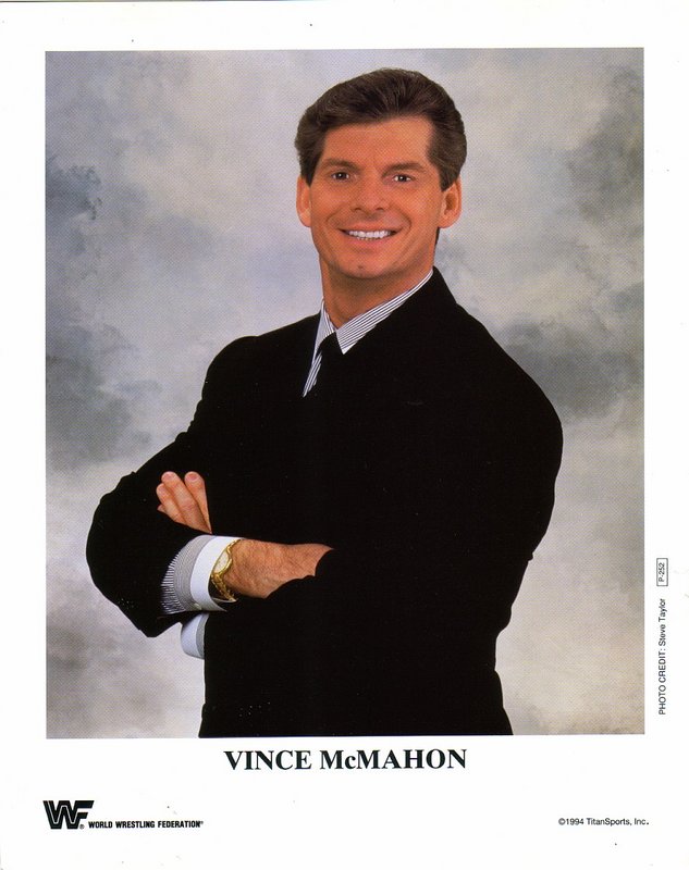 1994 Vince McMahon P252 color PW Catalog