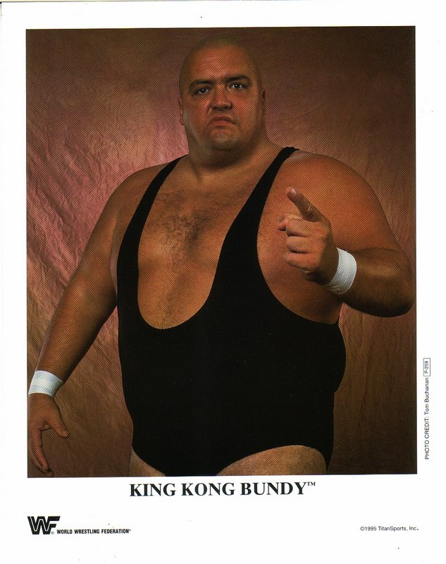 1995 King Kong Bundy P259a color PW Catalog