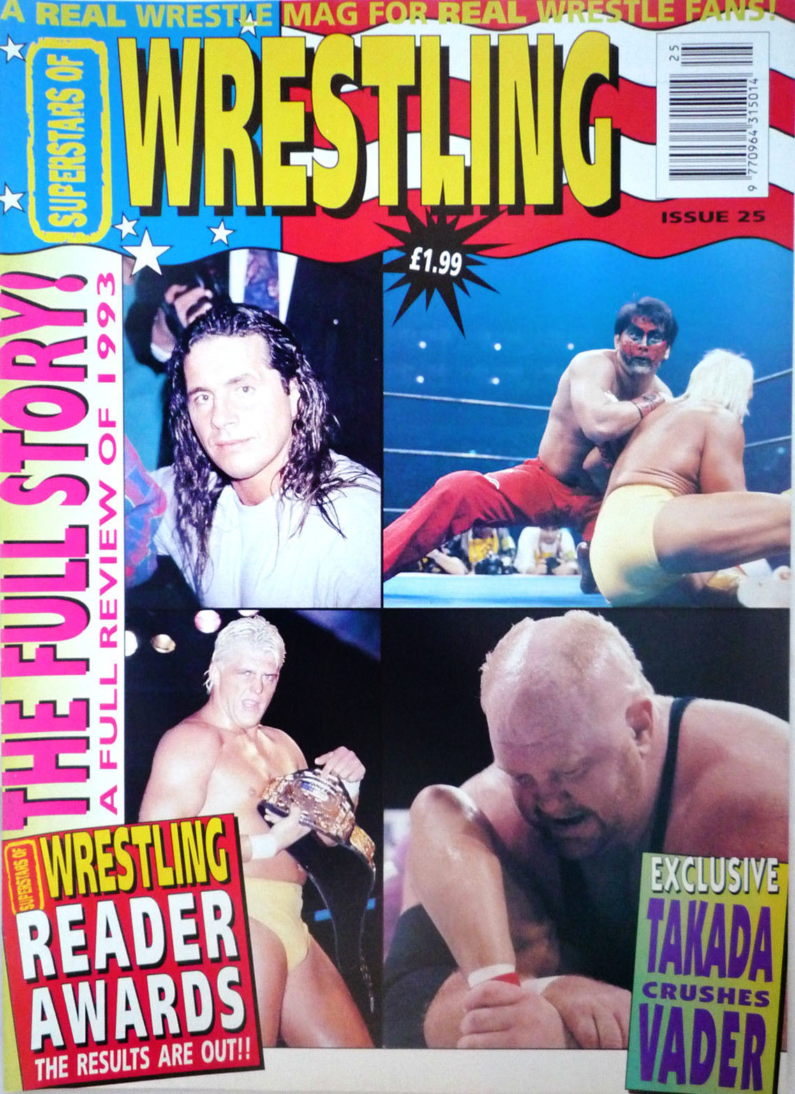 Superstars of Wrestling Volume 25 Magazine PWcatalog