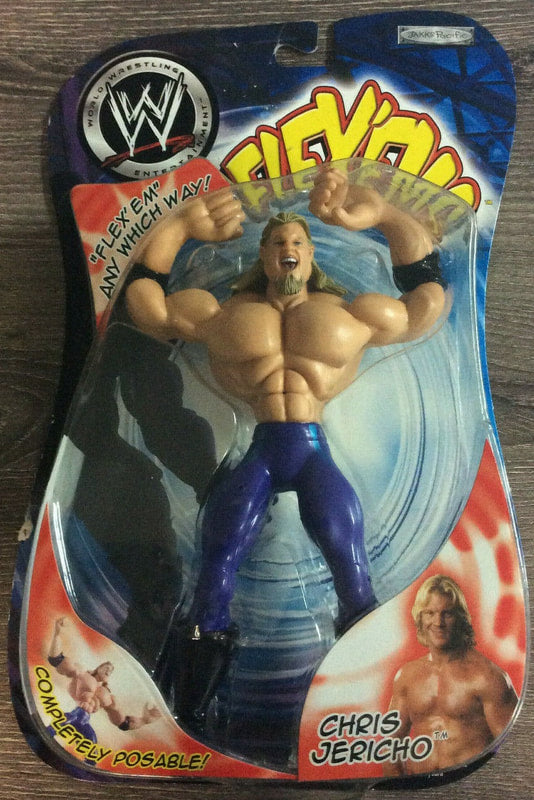 WWE Jakks Pacific Flex 'Ems 8 Chris Jericho Action & Toy Figures PWcatalog