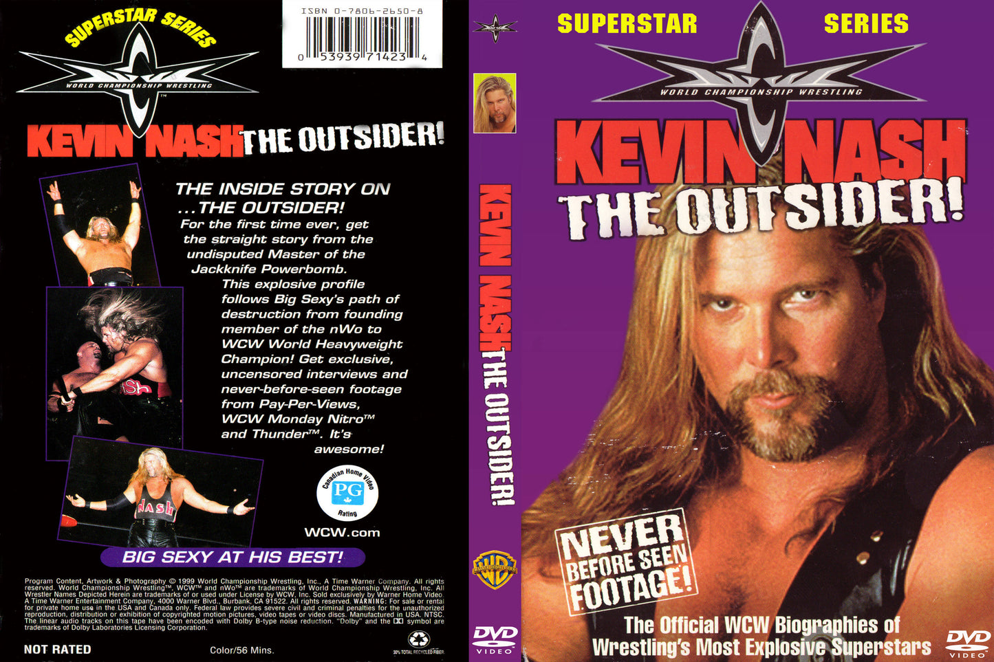 superstar series kevin nash the outsider DVDs & Videos Pwcatalog