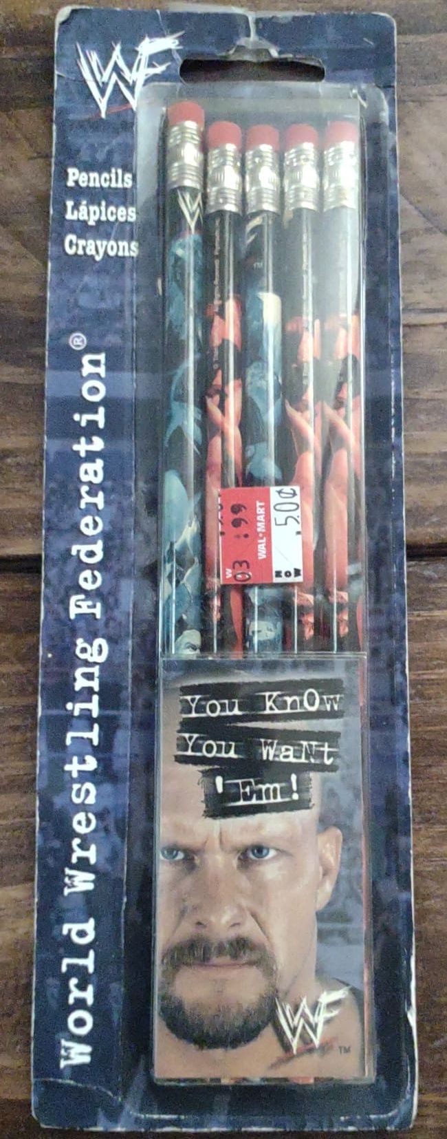 Pencil set Steve Austin PWcatalog