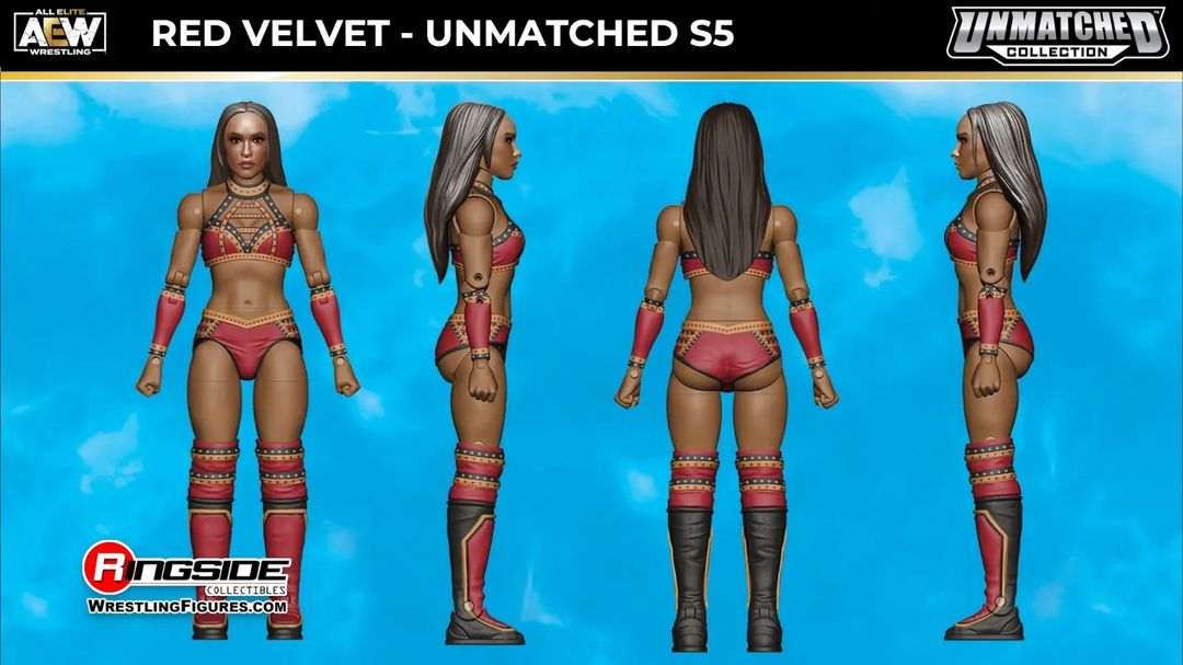 AEW Jazwares Unmatched Collection 5 Red Velvet Action & Toy Figures PWcatalog