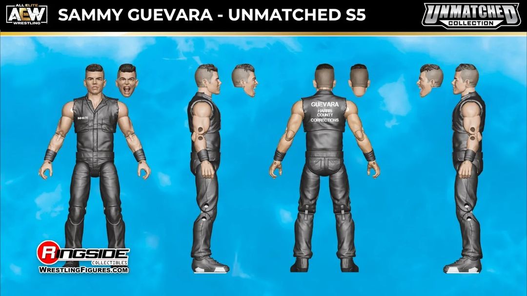 AEW Jazwares Unmatched Collection 5 Sammy Guevara Action & Toy Figures PWcatalog