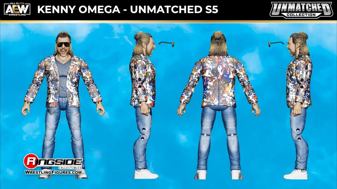 AEW Jazwares Unmatched Collection 5 Kenny Omega Action & Toy Figures PWcatalog