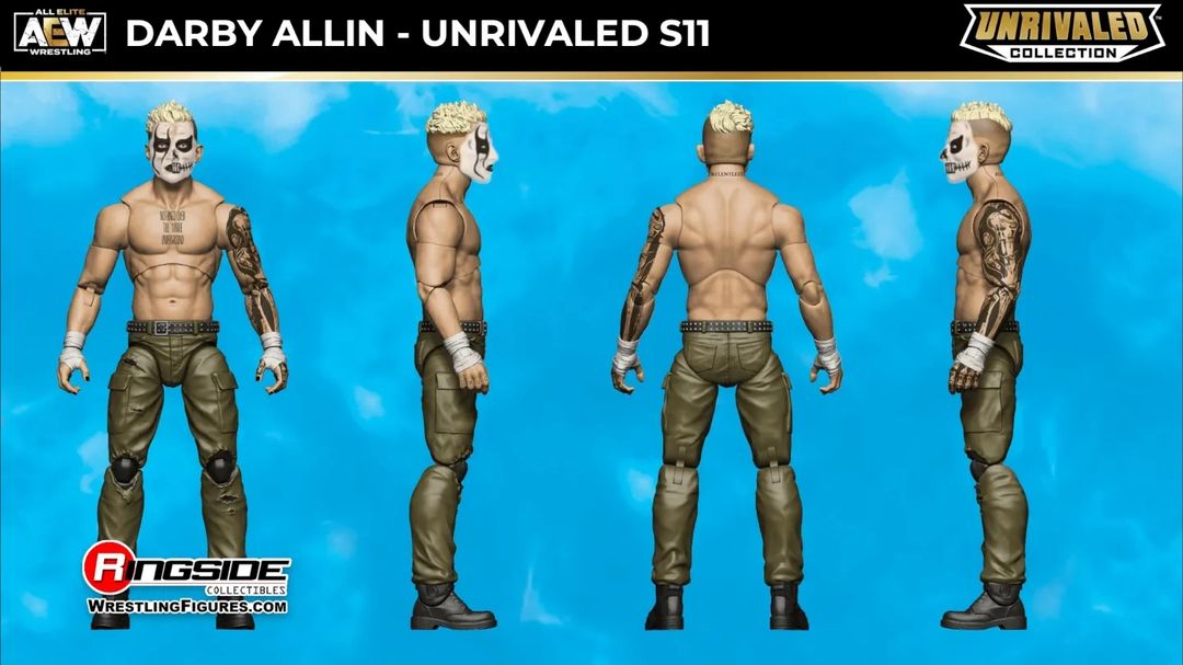 AEW Jazwares Unrivaled Collection 11 Darby Allin Action & Toy Figures PWcatalog