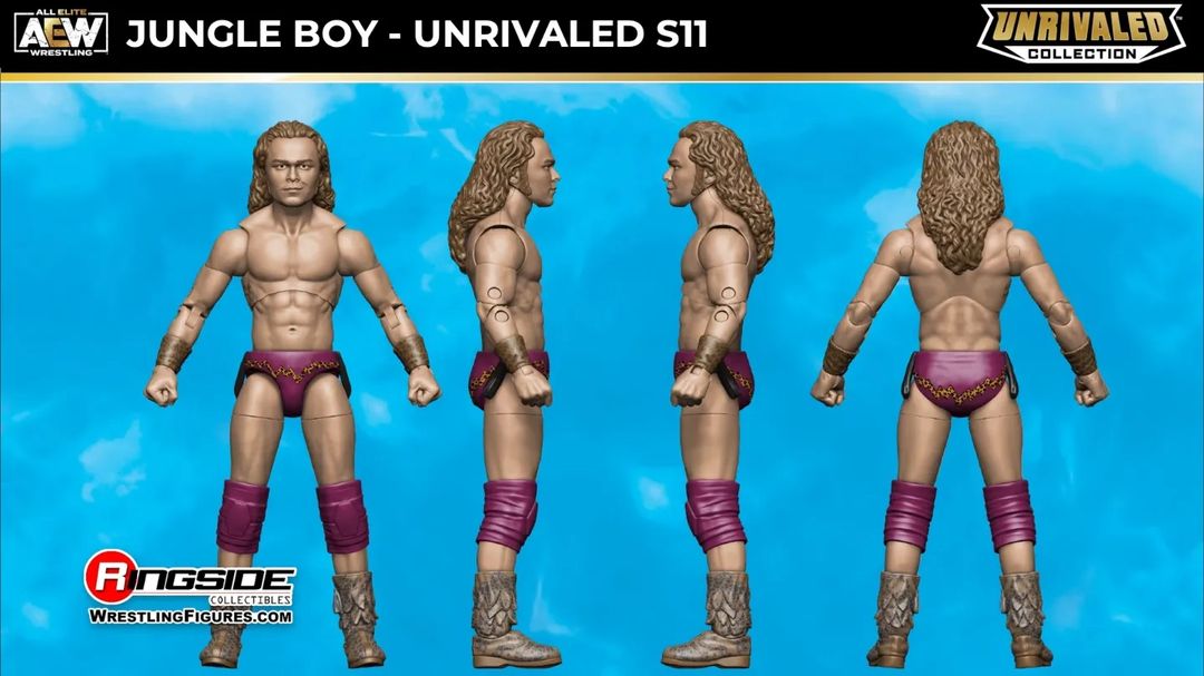 AEW Jazwares Unrivaled Collection 11 Jungle Boy Action & Toy Figures PWcatalog