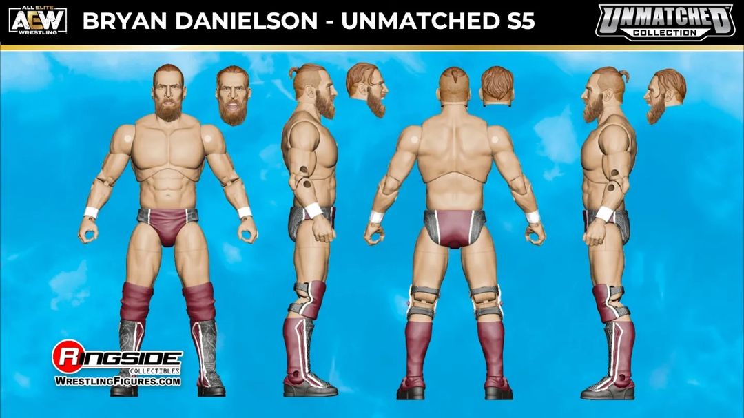 AEW Jazwares Unmatched Collection 5 Bryan Danielson Action & Toy Figures PWcatalog