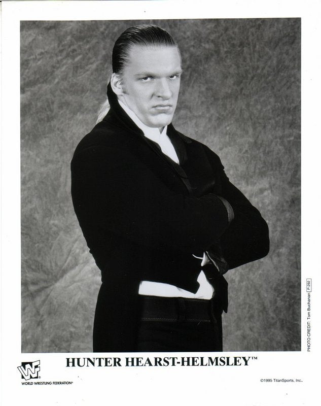 1995 Hunter Hearst-Helmsley P292 (debut promo) b/w PW Catalog