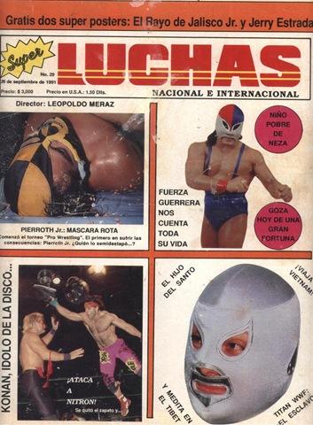Super Luchas Volume 29 Magazine PWcatalog