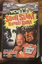 WCW SOUR-SLAM #2 Goldberg, Hulk Hogan & Sting 1999 Amurol Bubble Gum PWcatalog