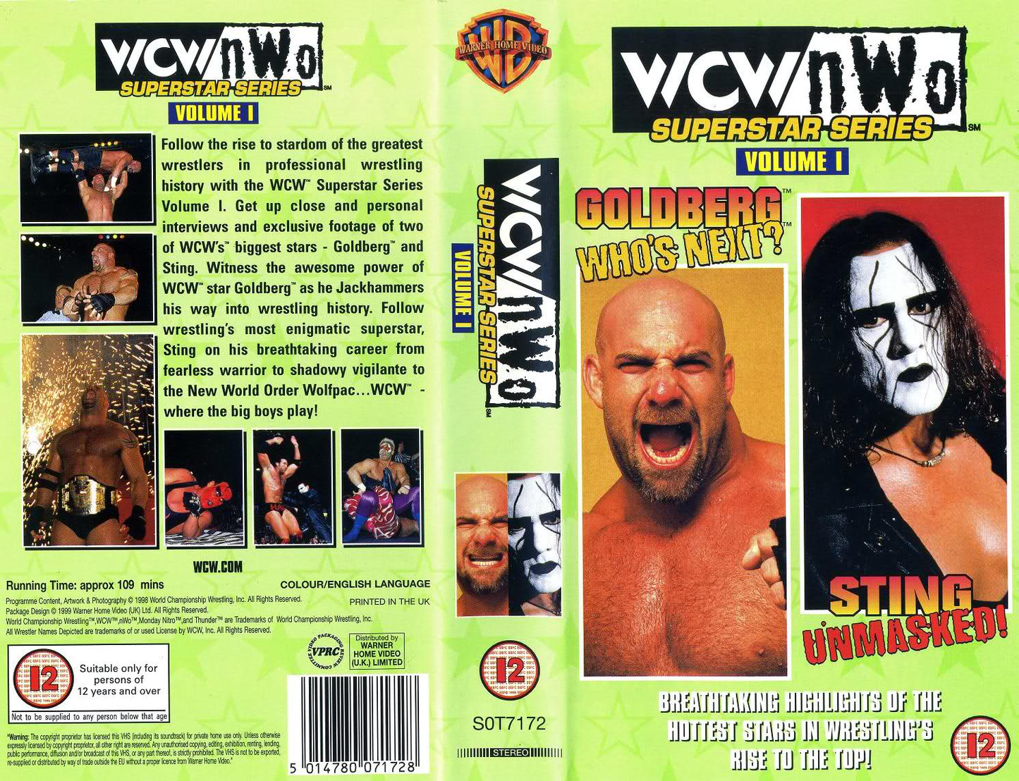 wcw-nwo superstars series volume i goldberg whos next sting unmasked DVDs & Videos Pwcatalog