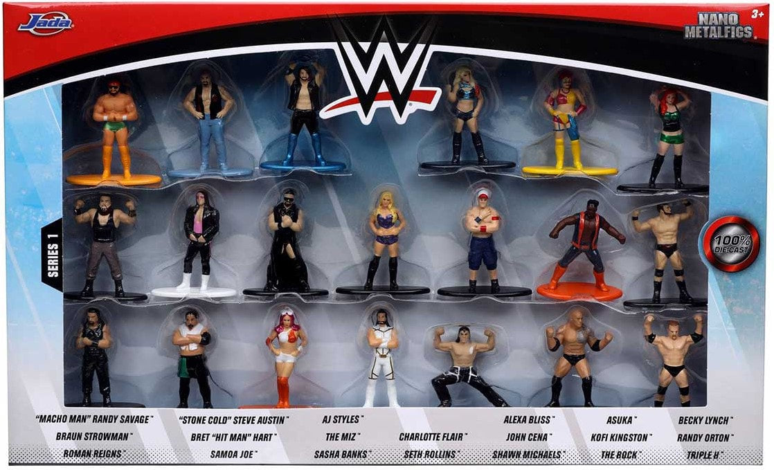 WWE Jada Toys Nano Metalfigs Multipack: Wave 2 20-Pack Action & Toy Figures PWcatalog
