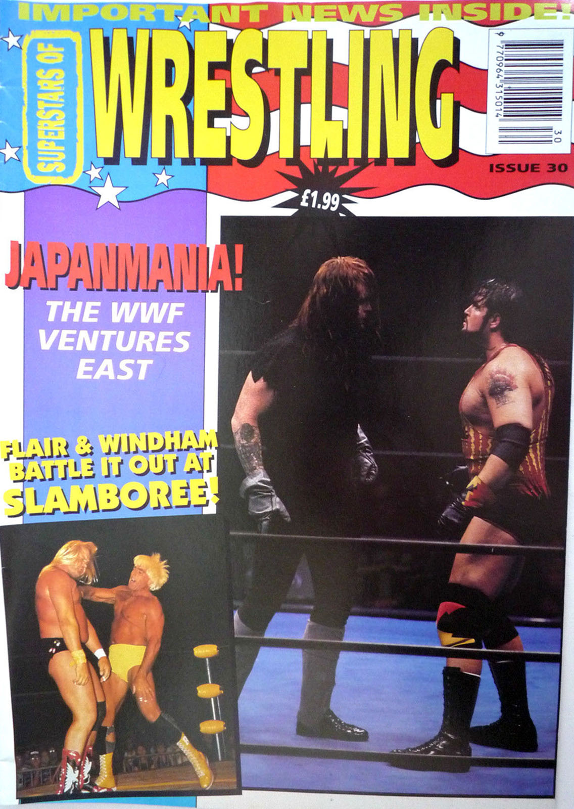 Superstars of Wrestling Volume 30 Magazine PWcatalog