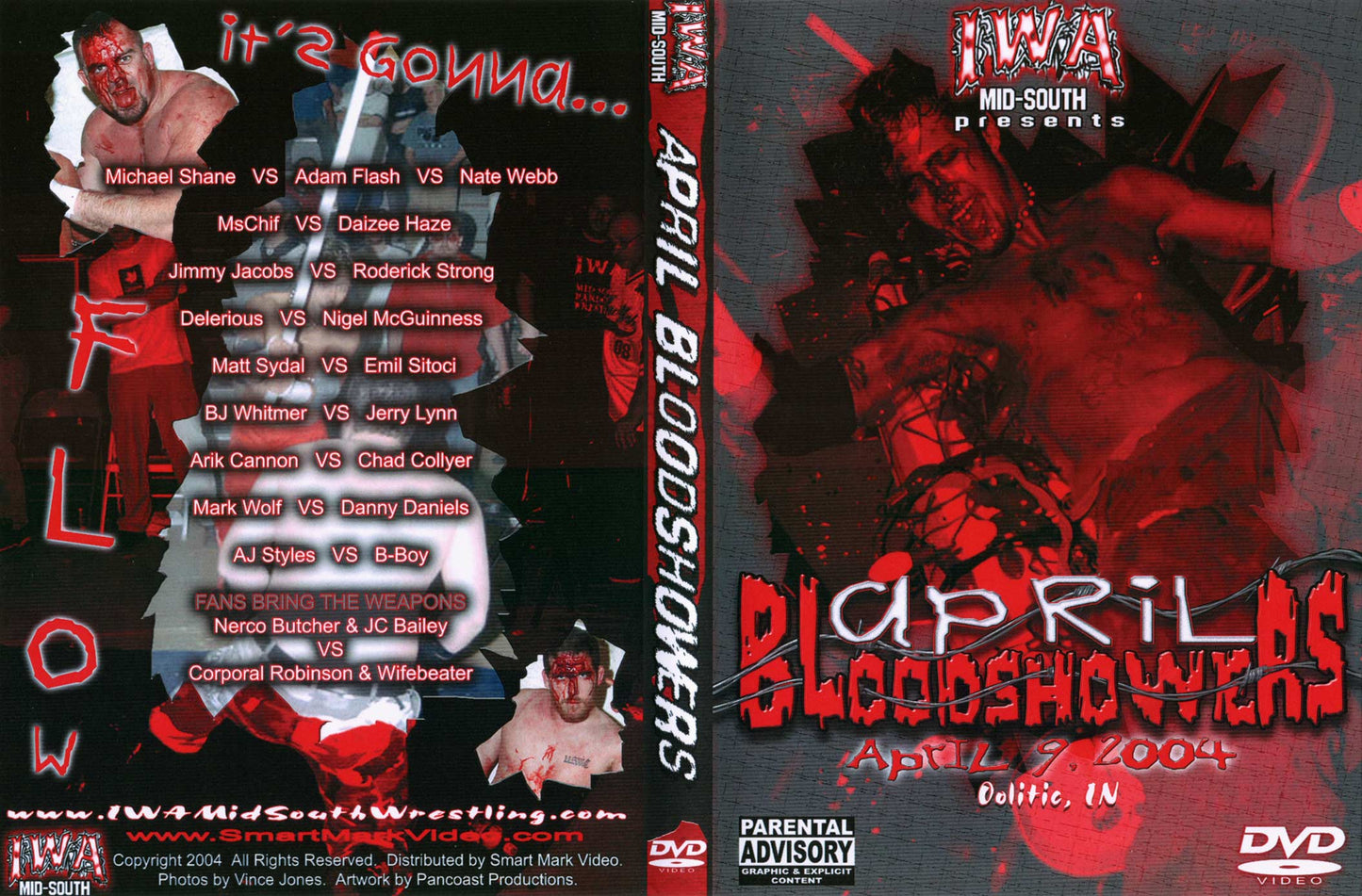 April Bloodshowers 2004