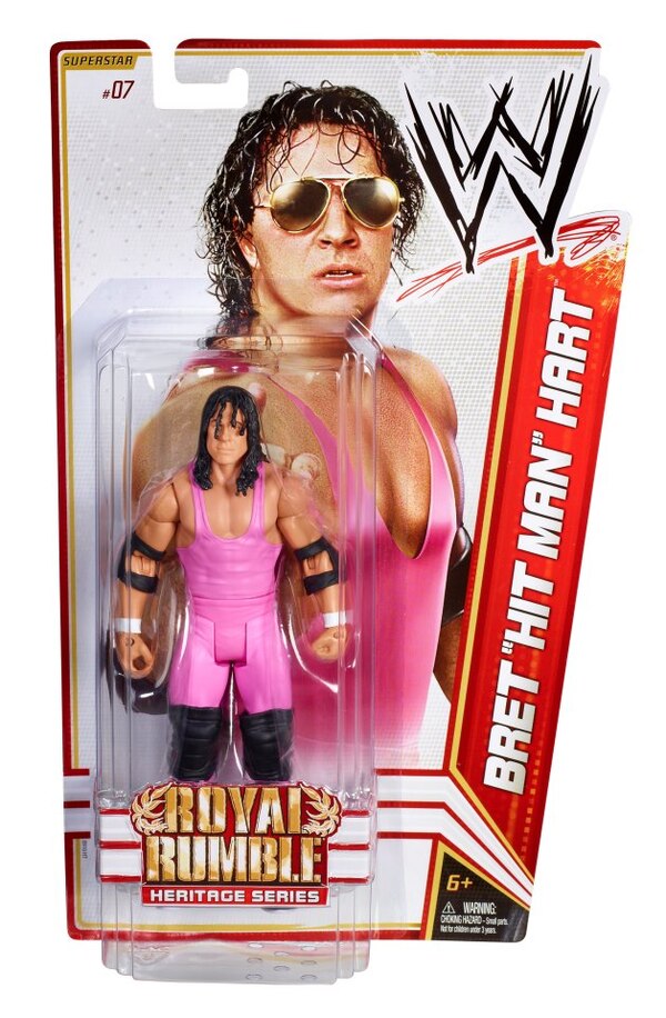 WWE Mattel Basic Series 14 #07 Bret "Hit Man" Hart Action & Toy Figures PWcatalog