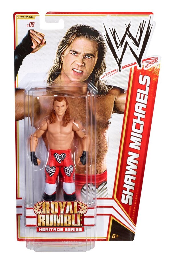 WWE Mattel Basic Series 14 #08 Shawn Michaels Action & Toy Figures PWcatalog
