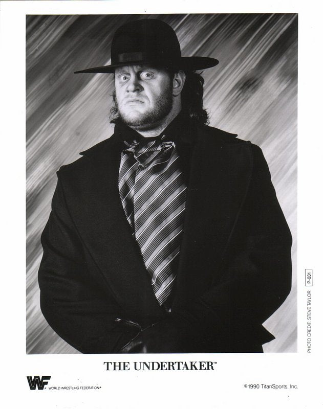 1990 The Undertaker P031 (debut promo) b/w PW Catalog
