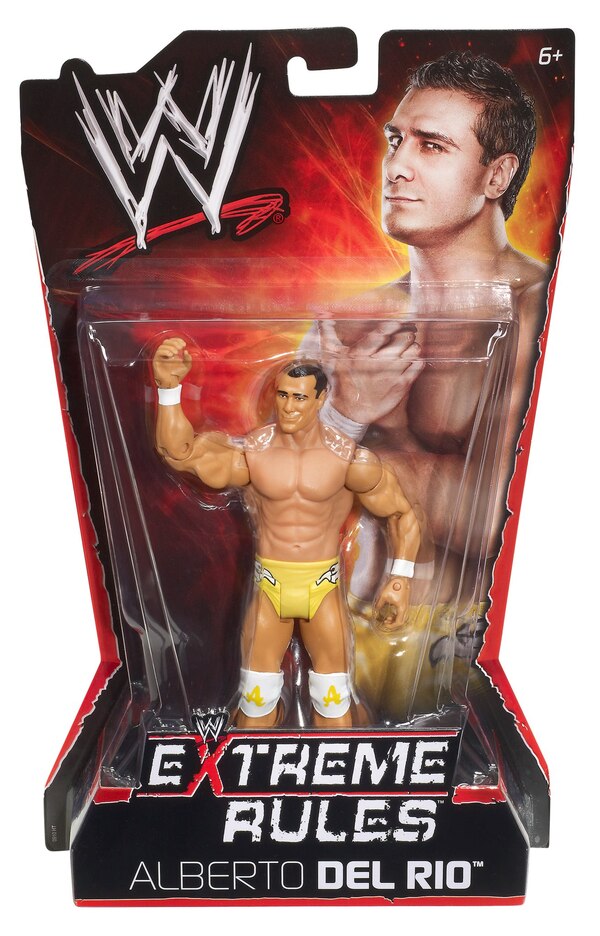 WWE Mattel Extreme Rules Alberto Del Rio Action & Toy Figures PWcatalog