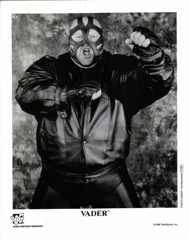 1996 Vader P328b (debut promo) b/w PW Catalog