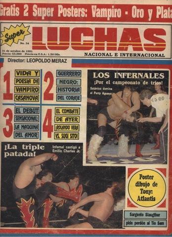 Super Luchas Volume 34 Magazine PWcatalog