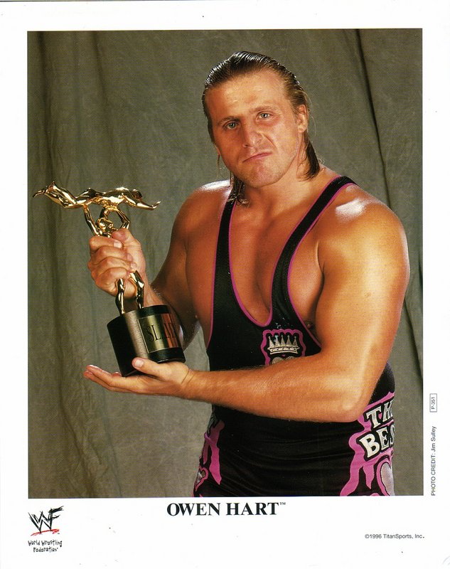 1996 Owen Hart P351 color PW Catalog