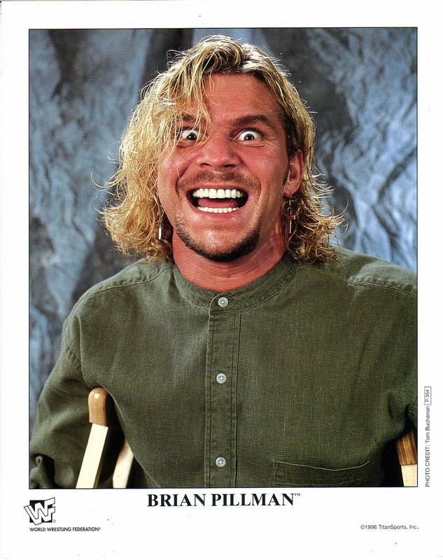 1996 Brian Pillman P354 (debut promo) color PW Catalog
