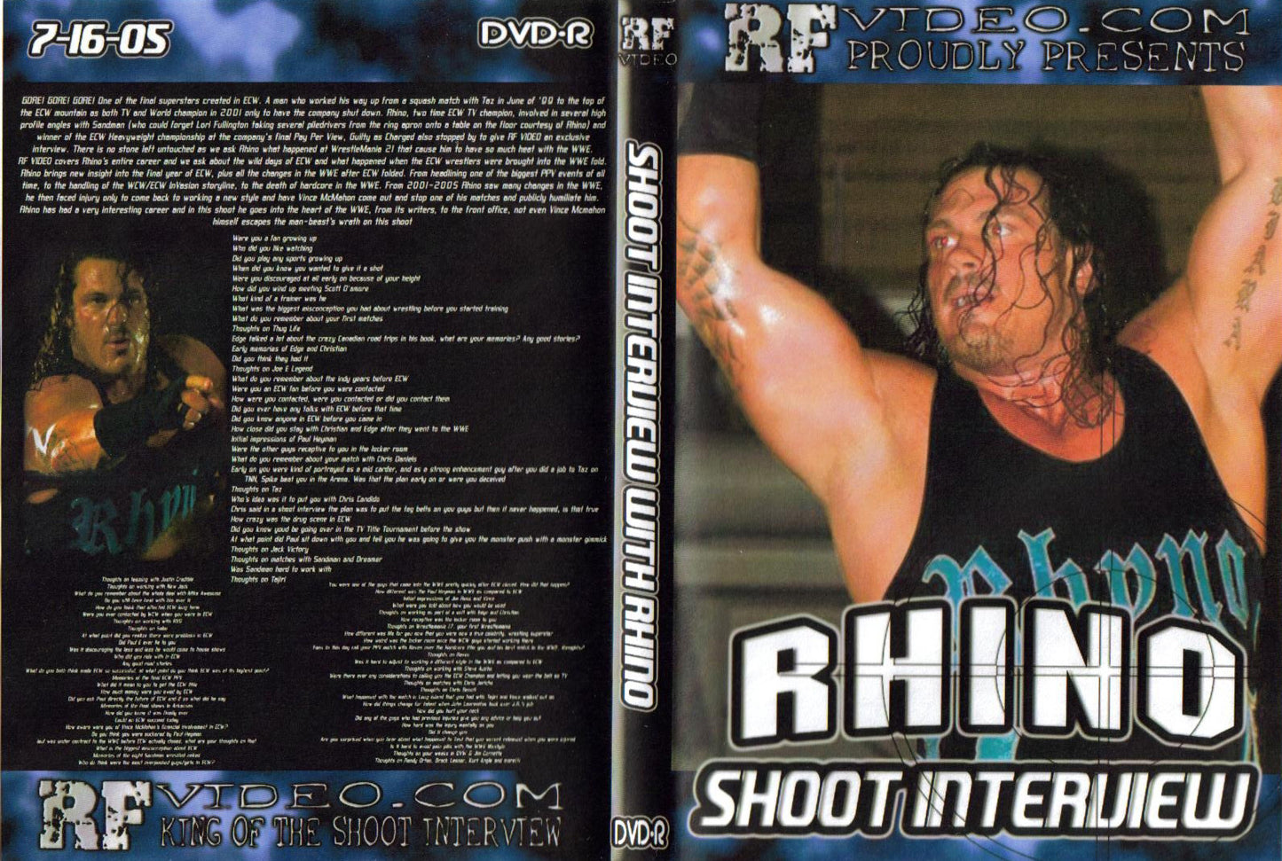 rhino shoot interview DVDs & Videos Pwcatalog
