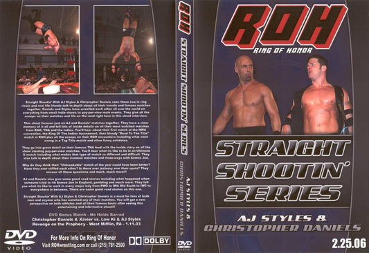 straight shootin series aj styles christopher daniels DVDs & Videos Pwcatalog
