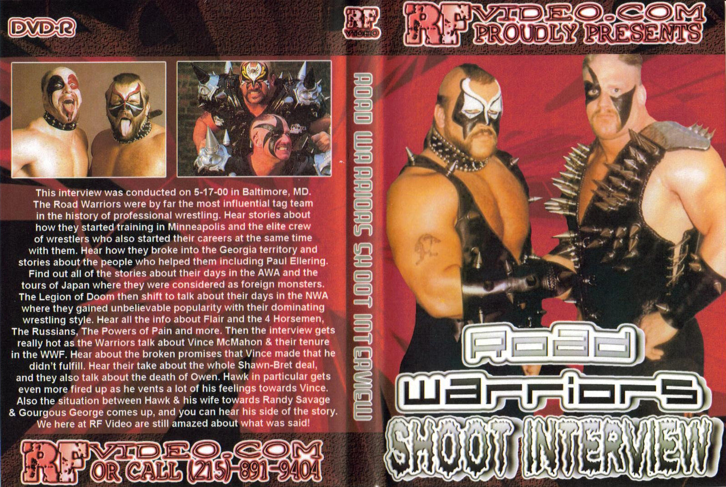road warriors shoot interview DVDs & Videos Pwcatalog