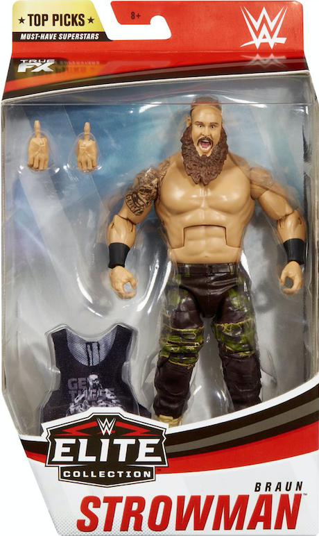WWE Mattel Top Picks 2020 Braun Strowman Action & Toy Figures PWcatalog