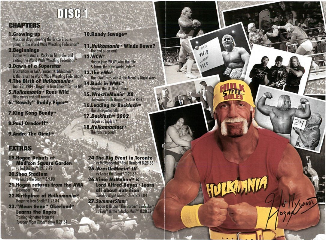 hollywood hulk hogan hulk still rules interieur 1 DVDs & Videos Pwcatalog