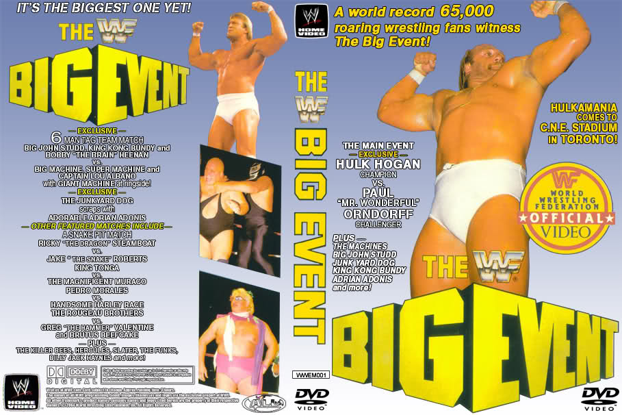 the wwf big event DVDs & Videos Pwcatalog