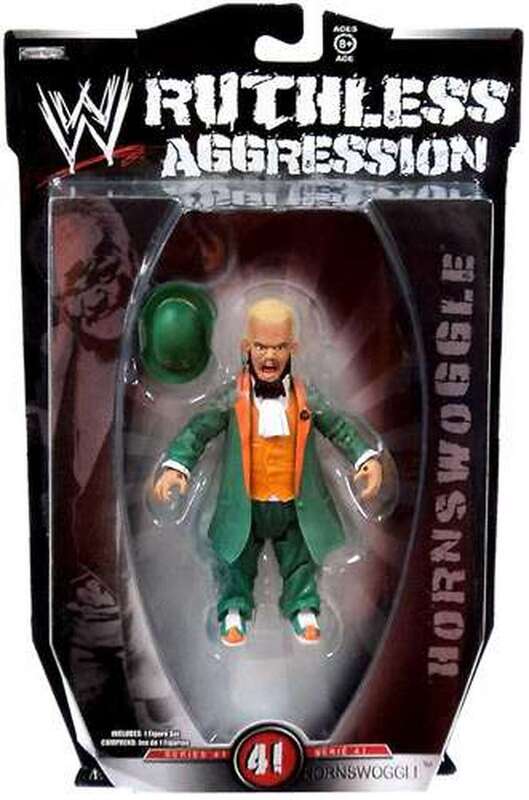 WWE Jakks Pacific Ruthless Aggression 41 Hornswoggle Action & Toy Figures PWcatalog