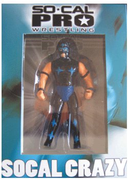 SoCal Pro Wrestling Wrestle Warehouse SoCal Pro Wrestling 1 SoCal Crazy Action & Toy Figures PWcatalog