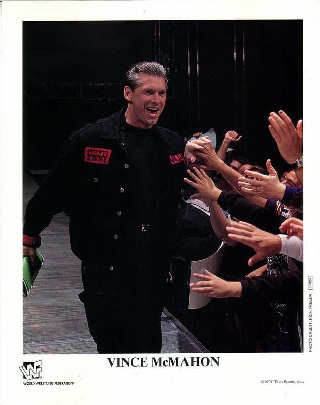 1997 Vince McMahon P424 color PW Catalog