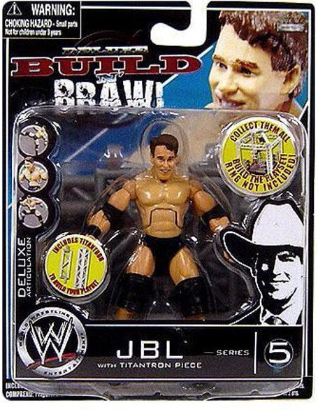 WWE Jakks Pacific Deluxe Build 'N' Brawl 5 JBL Action & Toy Figures PWcatalog