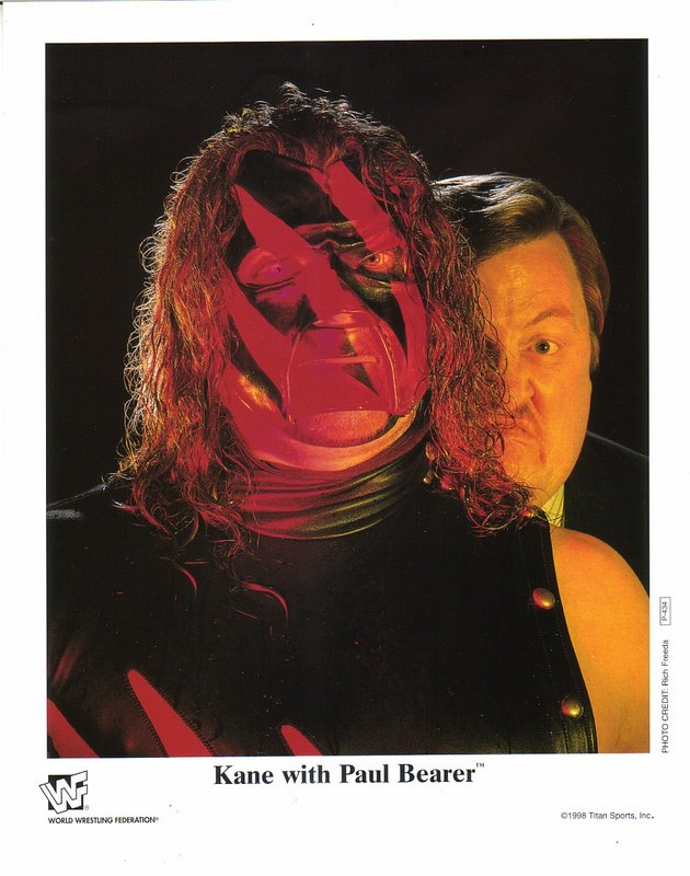 1998 Kane w/Paul Bearer P434b (RARE) color PW Catalog